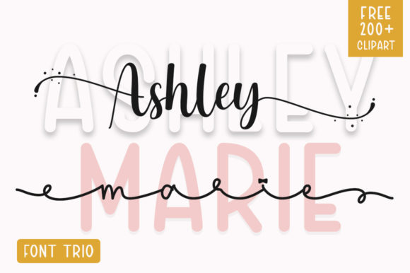 Ashley Marie: The Perfect Pairing of Script and Sans Serif for Modern Design