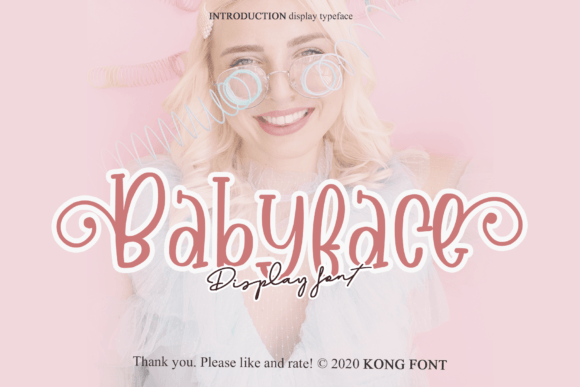 Babyface: The Playful Handwritten Font for Modern Designers