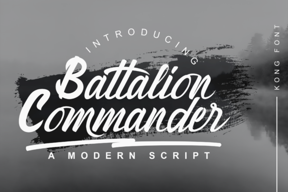 Battalion Commander: Integrating a Modern Cursive Font into Professional Workflows