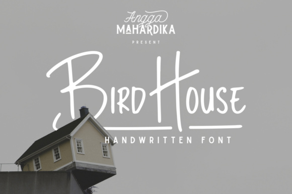 Bird House: A Handwritten Font for Authentic Branding