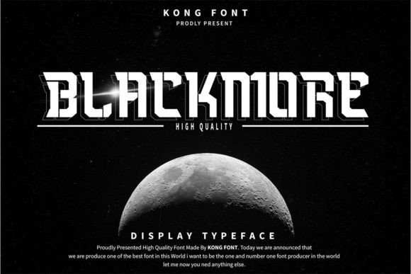 Blackmore: Integrating a Futuristic Font into Your Creative and Professional Workflow