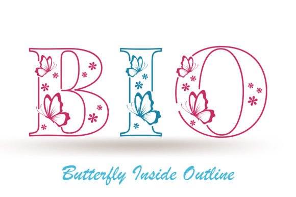 Discover the Elegance of Butterfly Inside: A Font for Creative Projects
