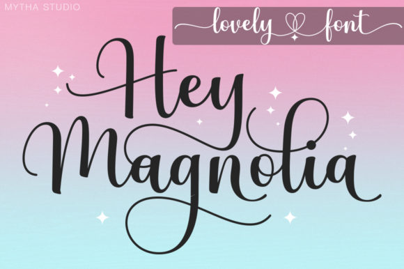 Discovering Hey Magnolia: A Unique Handwritten Font for Creatives