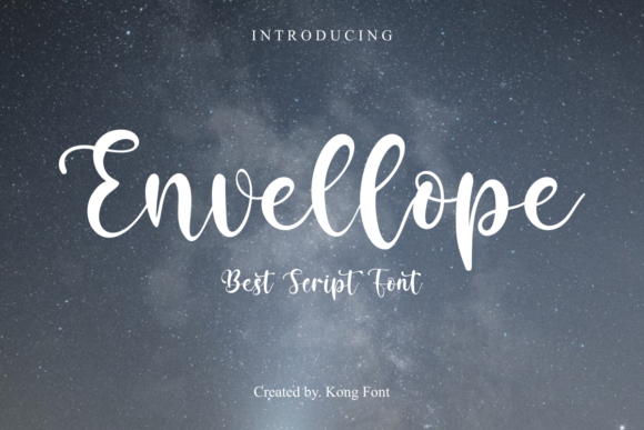 Evaluating the Envellope Script Font for Modern Design Projects