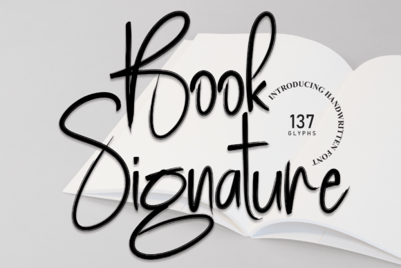 Understanding Book Signature: An Elegant Handwritten Font
